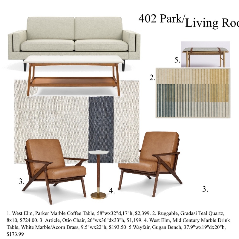 402 Park - Living Room Mood Board by Cindy S on Style Sourcebook