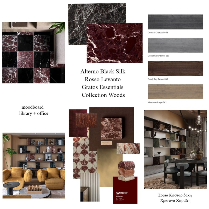 library Mood Board by sofiaa on Style Sourcebook