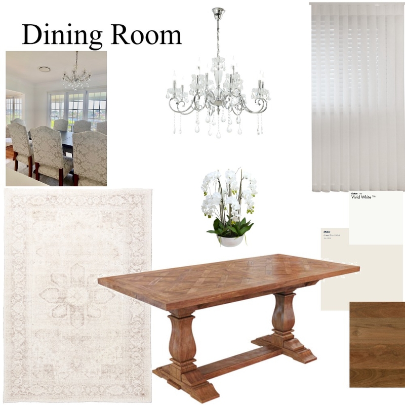 Provincial Dining Room Mood Board by Jennifer2807 on Style Sourcebook