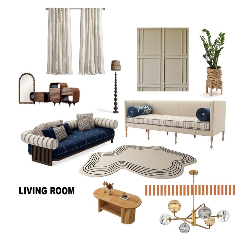 LIVING ROOM Mood Board by GAJAGOWNI on Style Sourcebook