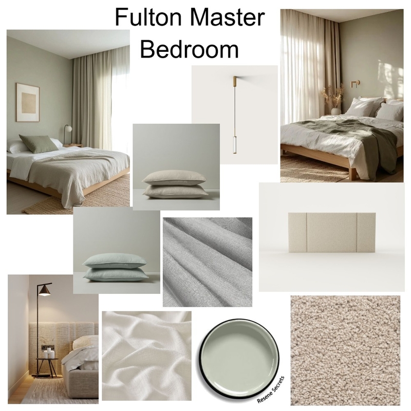 Fulton Apartment - Master Bedroom Mood Board by JJID Interiors on Style Sourcebook