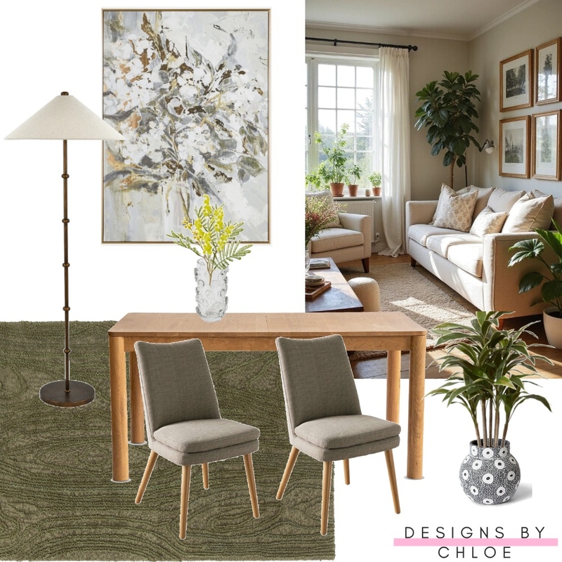 Ballarat North Living & Dining Mood Board by Designs by Chloe on Style Sourcebook