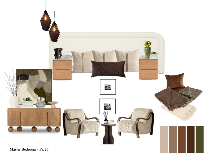 6 Serengeti - Master Bedroom Mood Board by Paballo on Style Sourcebook