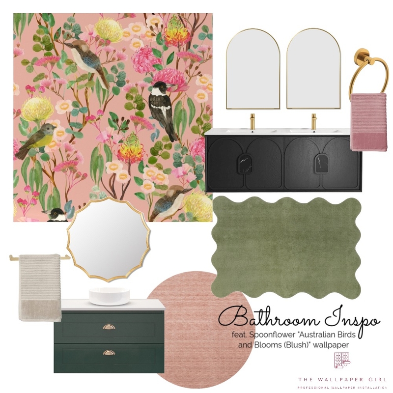 Bathroom Inspo Mood Board by thewallpapergirltx on Style Sourcebook