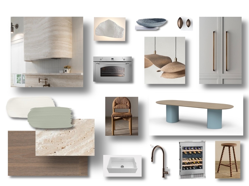 Belrose Kitchen Sampleboard Mood Board by lizinlanvin on Style Sourcebook