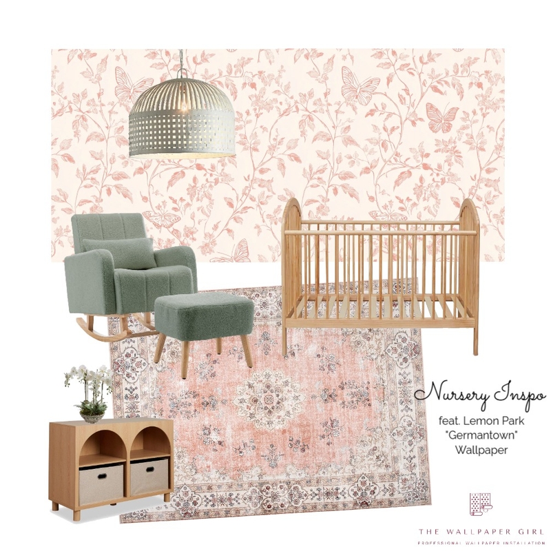 Girls Nursery inspo Mood Board by thewallpapergirltx on Style Sourcebook