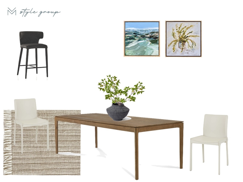 Dining Area - Option 1 Mood Board by The VM Style Group on Style Sourcebook