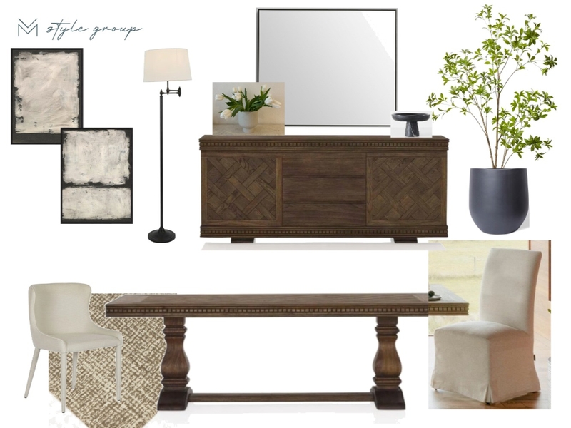 Formal Dining - Option 3 Mood Board by The VM Style Group on Style Sourcebook