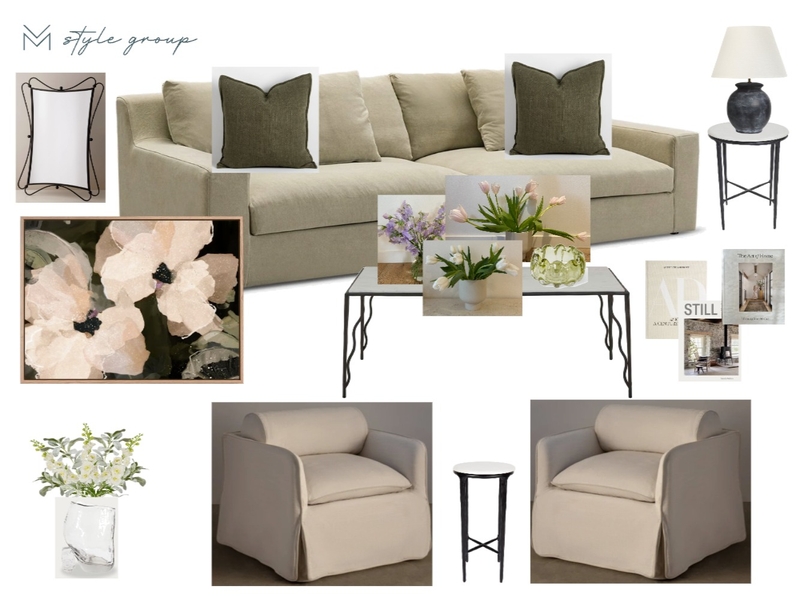 Formal Lounge - Option 2 Mood Board by The VM Style Group on Style Sourcebook