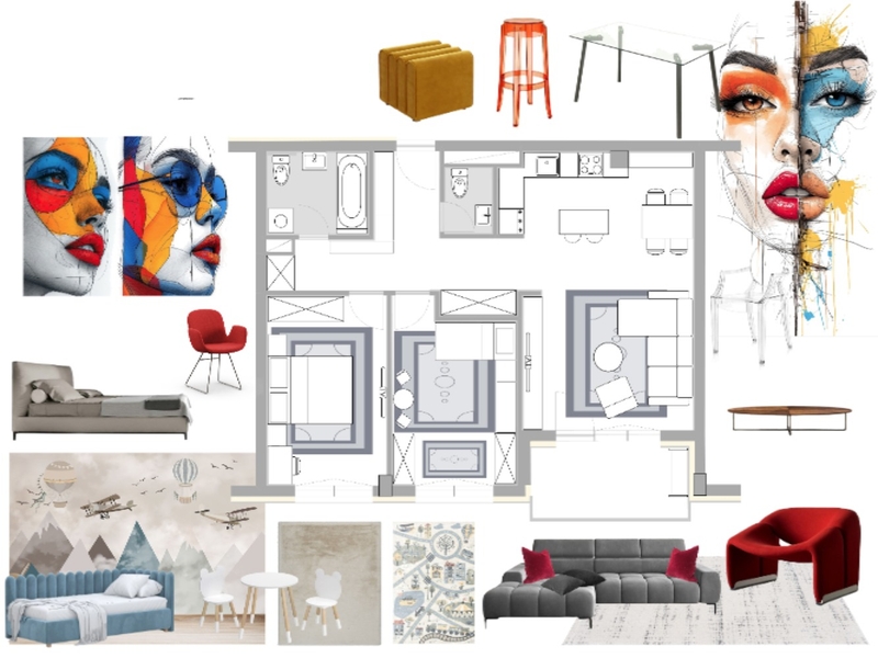 Sema A i B Mood Board by ValentinaVanja on Style Sourcebook