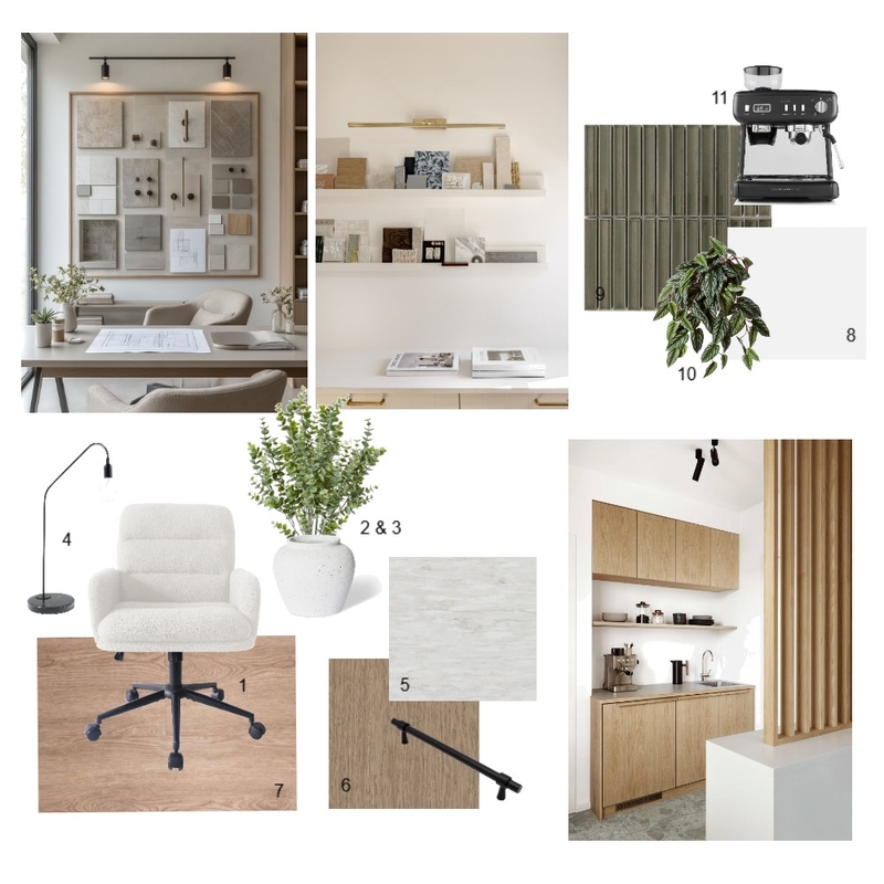 Office Mood Board by House of Hue Designs on Style Sourcebook
