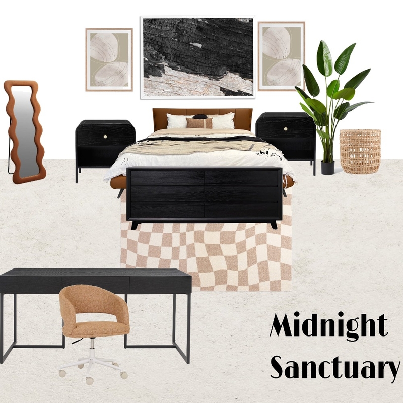 Man Cave Living Mood Board by Tatiana Badibake on Style Sourcebook