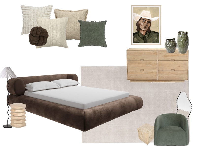 frankie Bed Chocolate Mood Board by alanajuers on Style Sourcebook