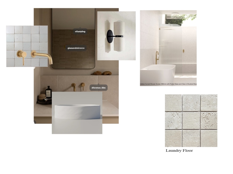 Downstairs Bathroom Mood Board by Flooring Mackay on Style Sourcebook