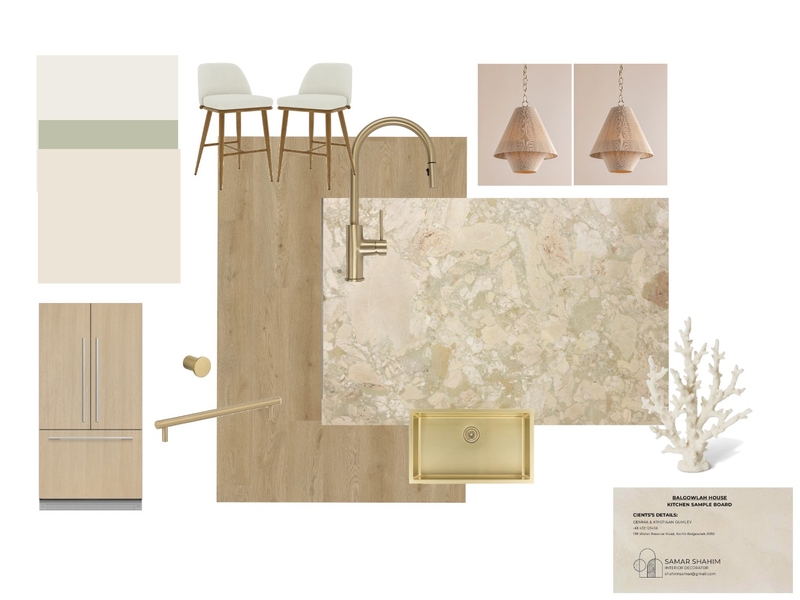 GK - Kitchen Sample Board Mood Board by SamarSh on Style Sourcebook