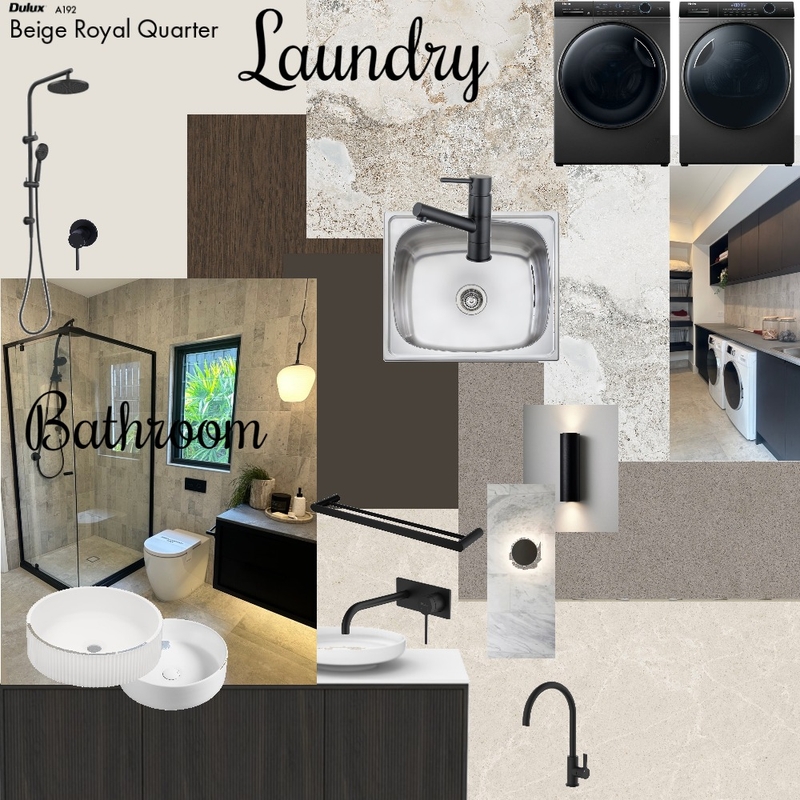 Bathroom & Laundry Mood Board by Melissa Gray on Style Sourcebook