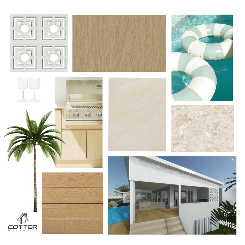 The Beach House - Alfresco Mood Board by Cotter Builders on Style Sourcebook