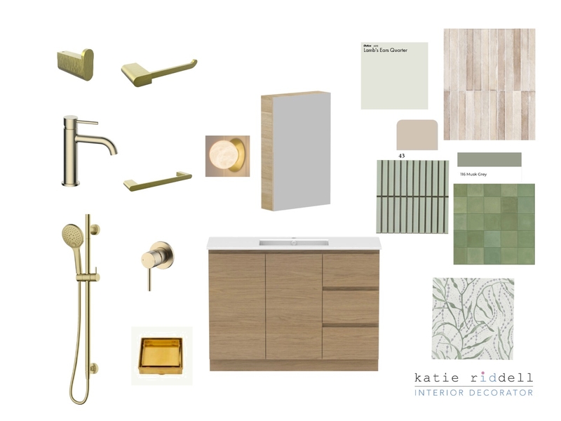 Wellness Mood Board by Katie Riddell Interior Decorator on Style Sourcebook