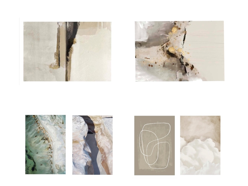 AMAYA art Mood Board by Bronwynblue on Style Sourcebook