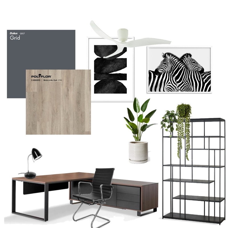 Home Office Sample Board Mood Board by Design by Uliana on Style Sourcebook