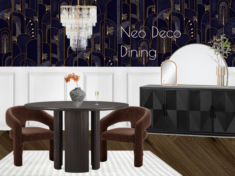 Neo Deco Dining Room Mood Board by KtCDesigns on Style Sourcebook