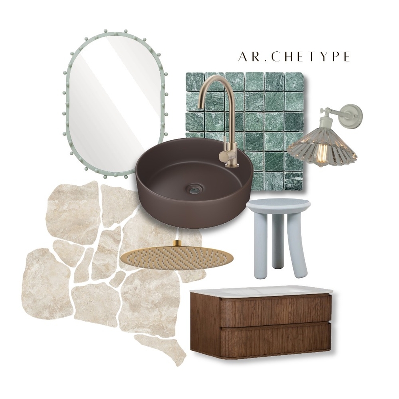 Azul bathroom Mood Board by AR.CHETYPE DESIGN on Style Sourcebook