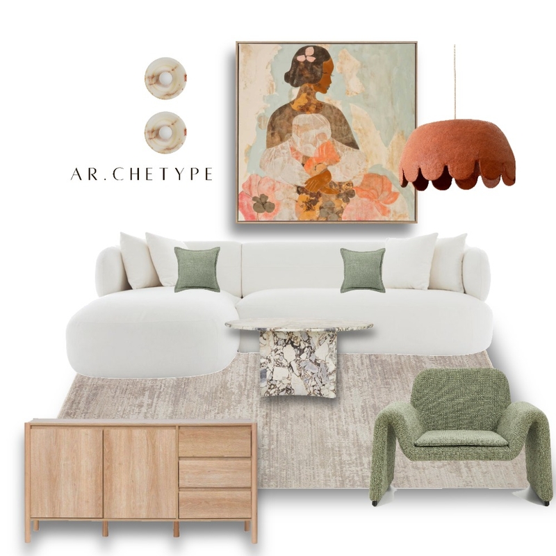 Seafoam Lounge Mood Board by AR.CHETYPE DESIGN on Style Sourcebook