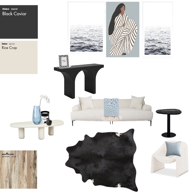Black and cream Mood Board by Jambles_17 on Style Sourcebook