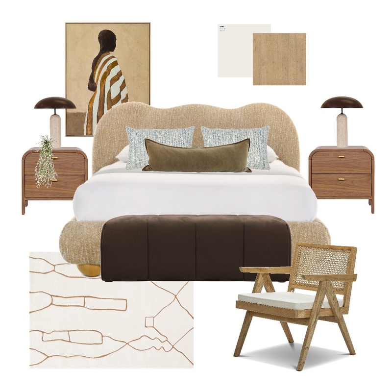Tribal Bedroom Mood Board by JAY THOMAS DESIGNS on Style Sourcebook