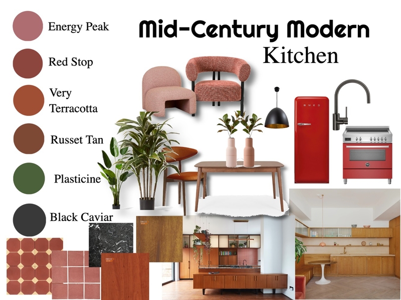 Mid-Century Modern Mood Board by Asia.Designer on Style Sourcebook
