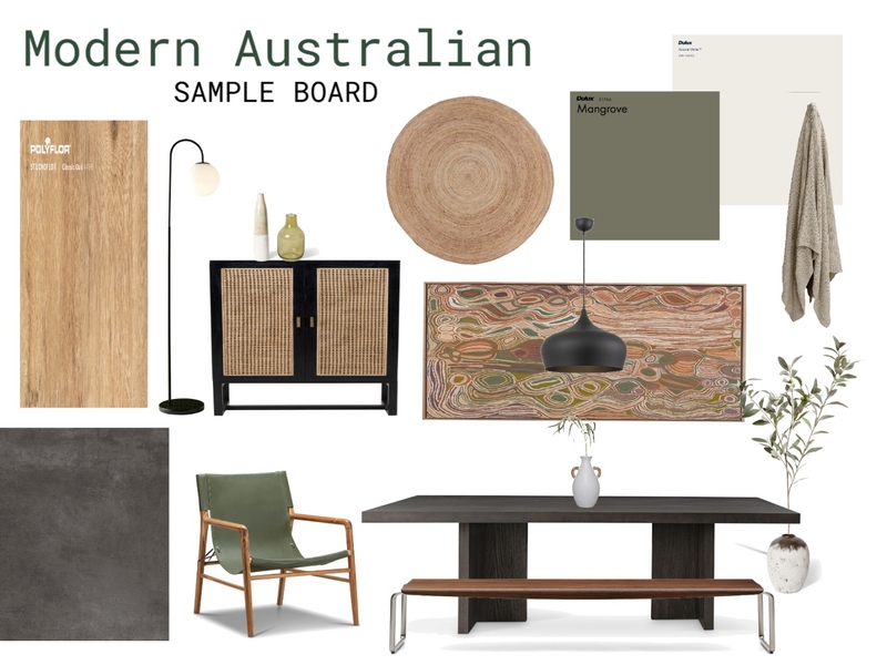 Modern Aus Sample Boad Mood Board by Birds Eye View Interiors on Style Sourcebook