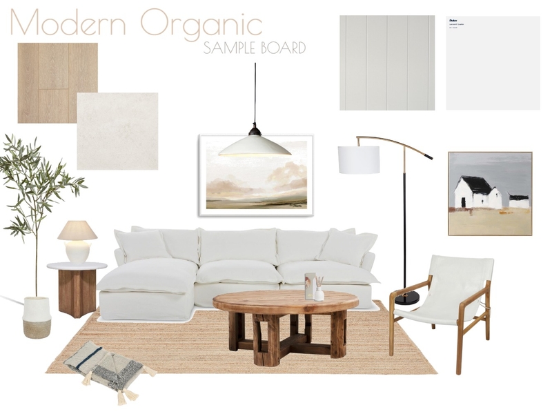 Modern Organic Sample Board Mood Board by Birds Eye View Interiors on Style Sourcebook