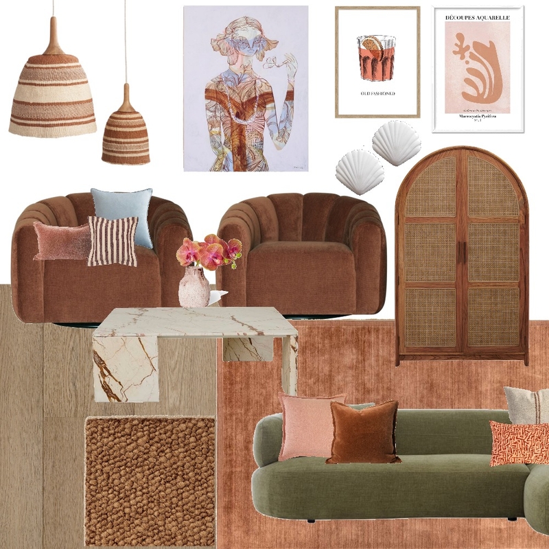 PINK Mood Board by Samantha Michelle Design Studio on Style Sourcebook