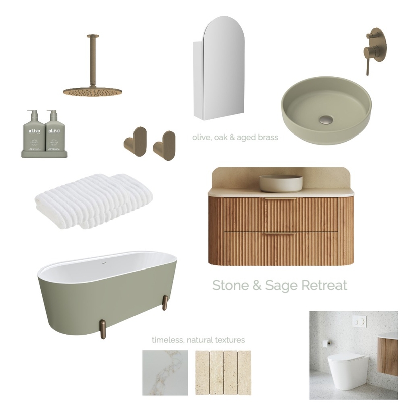Stone & Sage Retreat Mood Board by Casa de Carlingford on Style Sourcebook