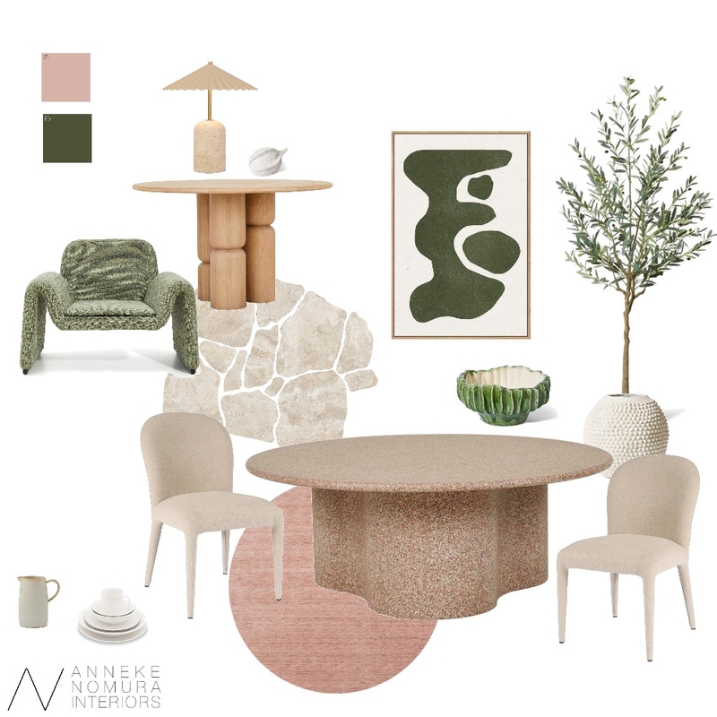 Contemporary Garden Kitchen Mood Board by ANNEKE NOMURA INTERIORS on Style Sourcebook