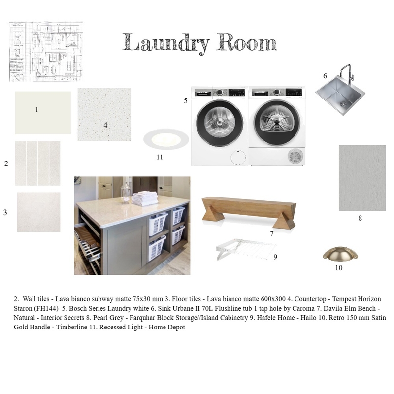 LAUNDRY ROOM Mood Board by taniacampagna on Style Sourcebook