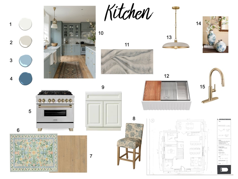 IDI Module 9 Kitchen Mood Board by kbprice on Style Sourcebook