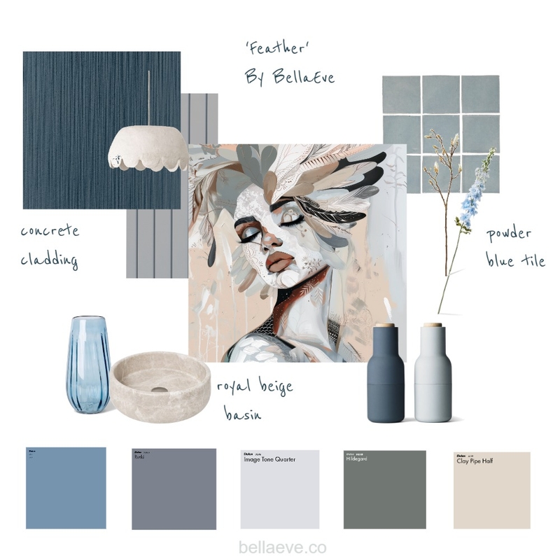 Feather  by Bella Eve Mood Board by Jela Bandojo on Style Sourcebook