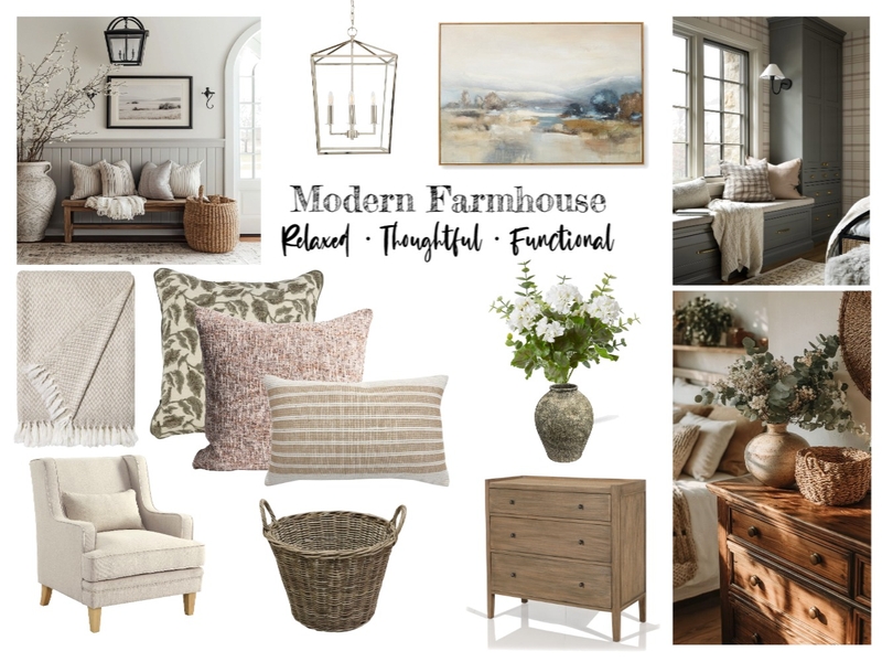 Modern Farmhouse Mood Board by Chelstar93 on Style Sourcebook
