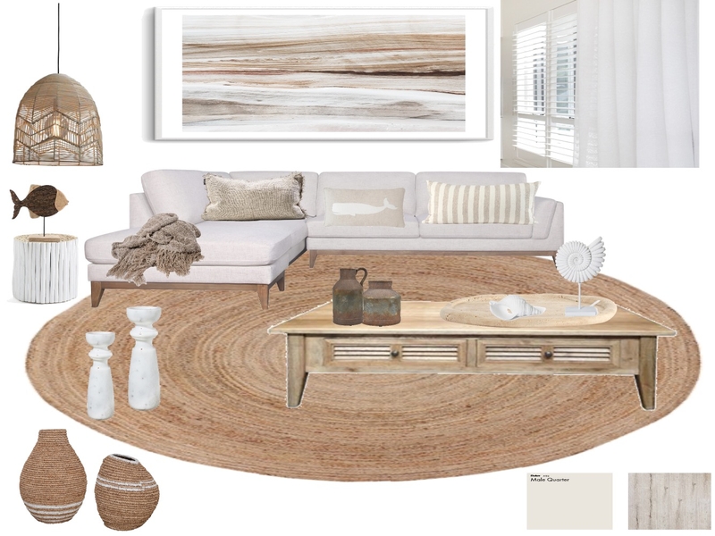 Contemporary Neutral coastal living room Mood Board by STUDIO M on Style Sourcebook