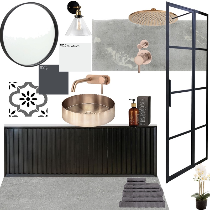Modern bathroom Mood Board by STUDIO M on Style Sourcebook