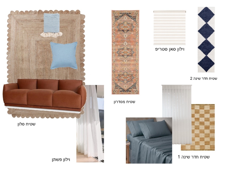 לוח טקסטיל לתרגיל שיעורי בית Mood Board by shizaf on Style Sourcebook