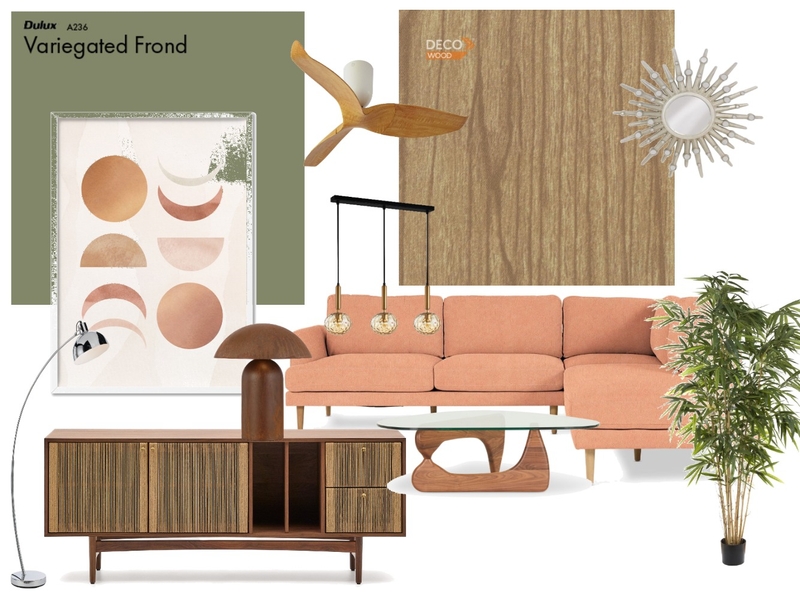 Mid Century Modern Mood Board by Alannah Young Interiors on Style Sourcebook