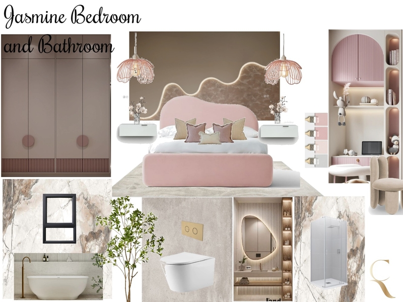 Jasmine bedroom and bath Mood Board by dimakatso on Style Sourcebook