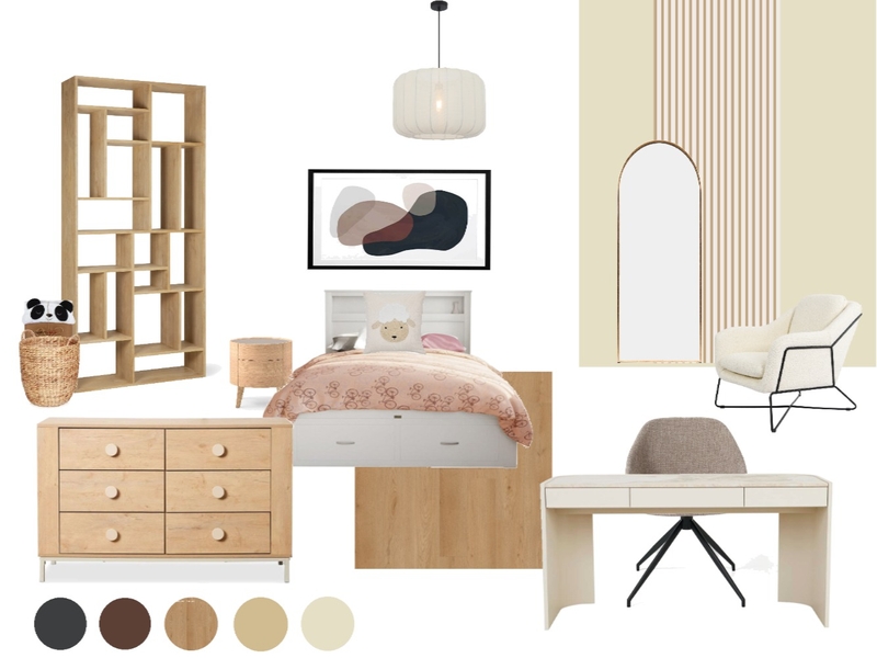 Habitación niña de 10 años Mood Board by Tini O'Connor on Style Sourcebook