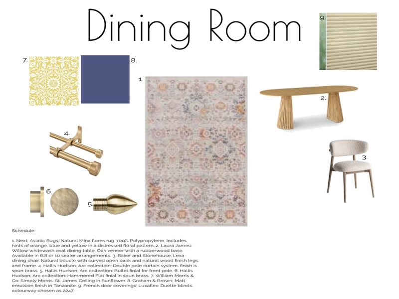 IDI (A.9) Dining Room Mood Board by Maisie_Cupid on Style Sourcebook