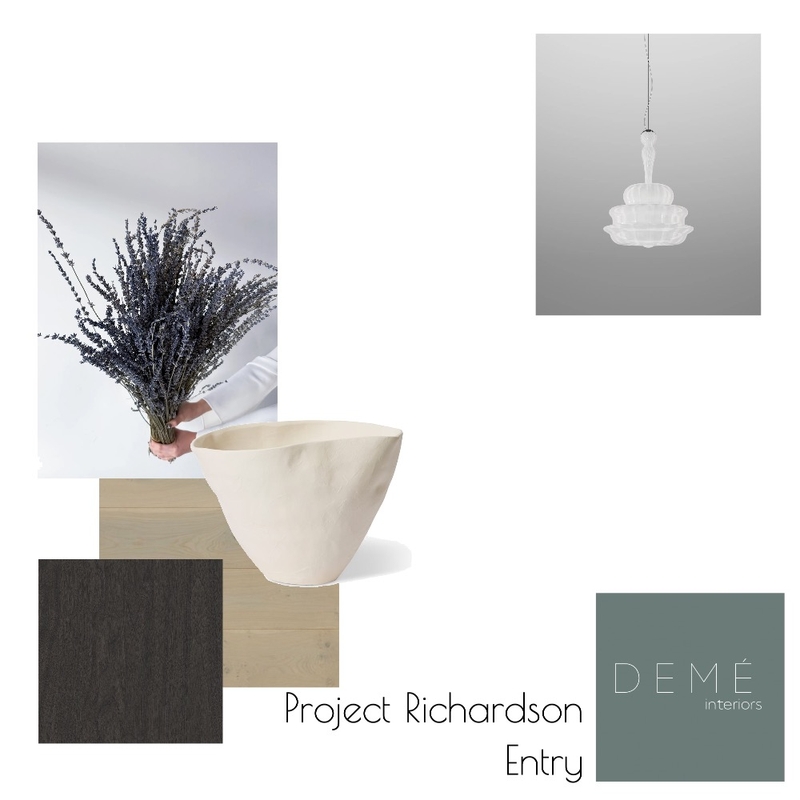 Project Richardson Entry Mood Board by Demé Interiors on Style Sourcebook