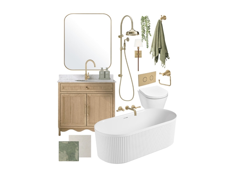 BATHROOM SAMPLE BOARD Mood Board by Claudialee00 on Style Sourcebook