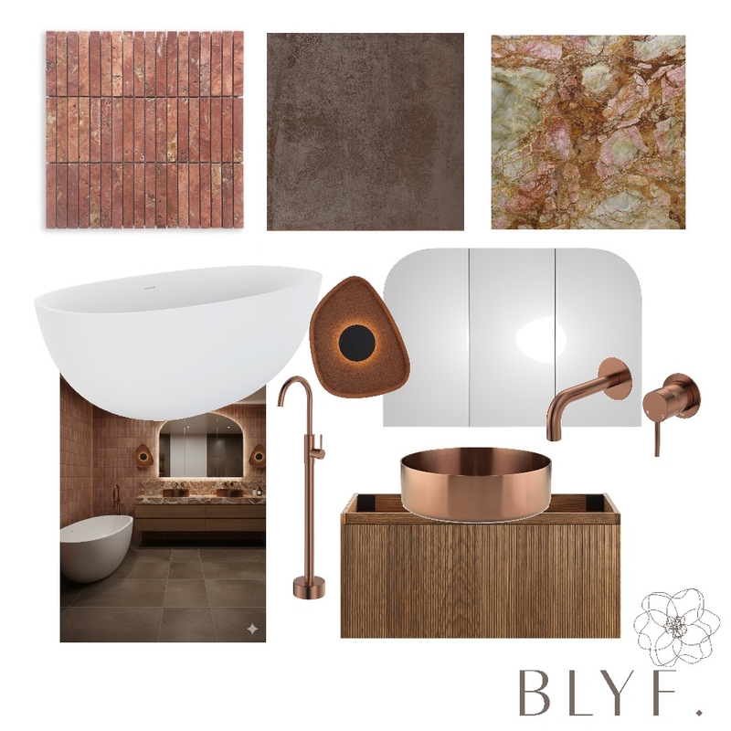Earthy bathroom Mood Board by Lauren166 on Style Sourcebook
