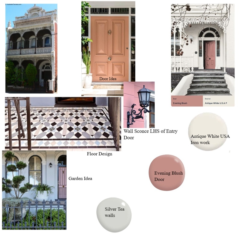 1930s External Redesign of Victorian Terrace Mood Board by renee.stevens1990@gmail.com on Style Sourcebook
